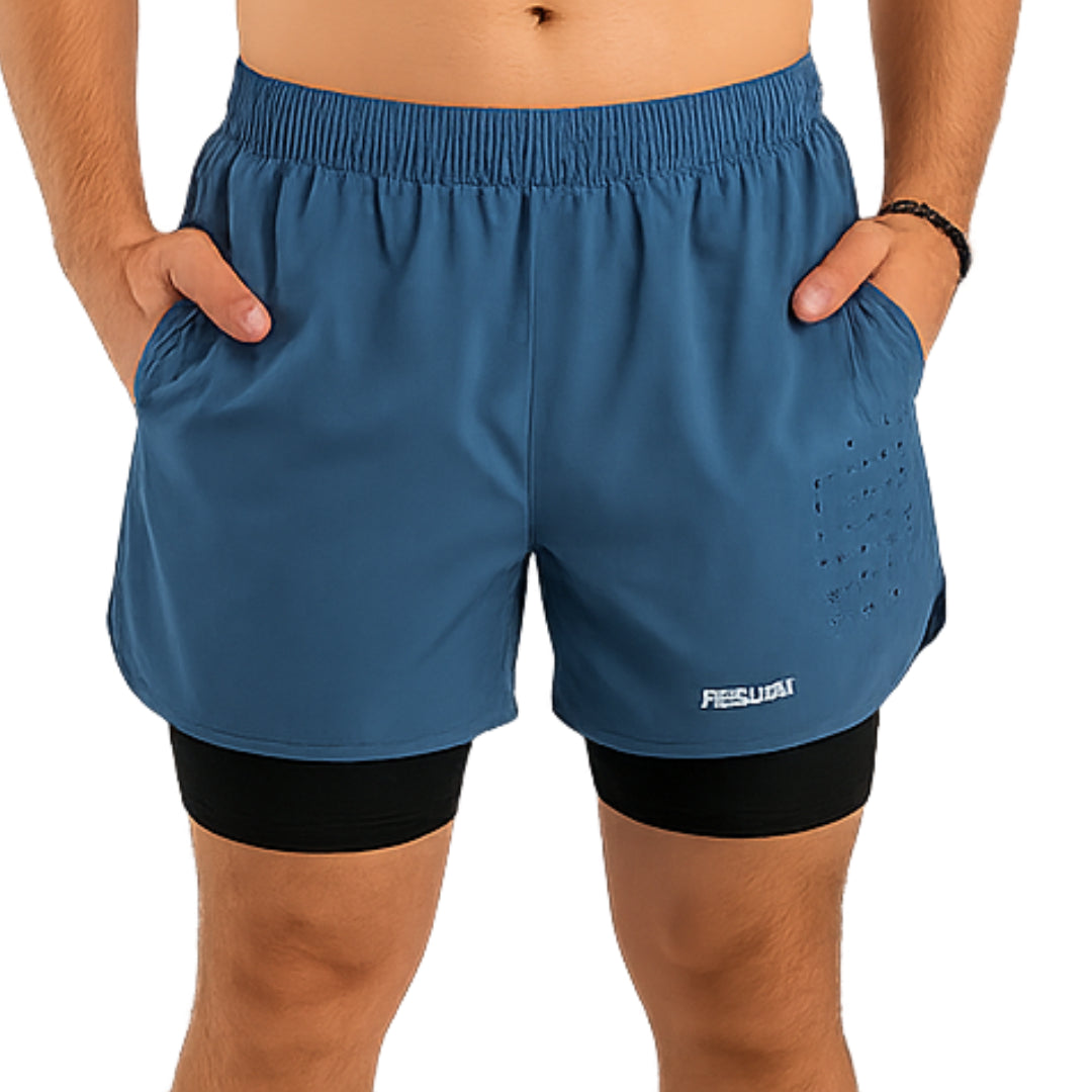 Short Arsuxeo Masculino Azul