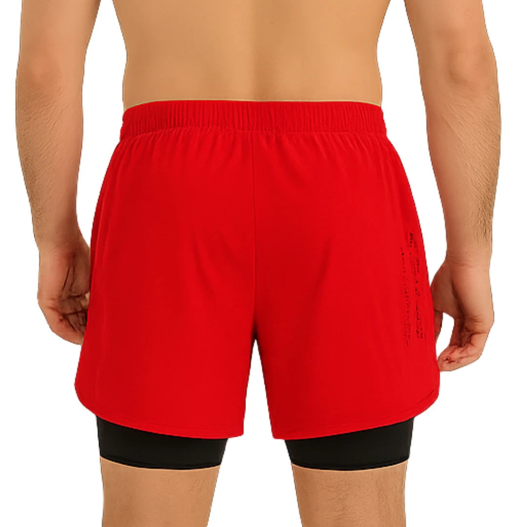 Short Arsuxeo Masculino Vermelho