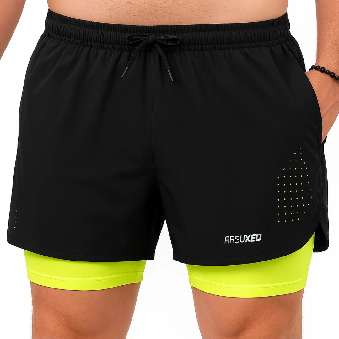 Short Arsuxeo Masculino Preto